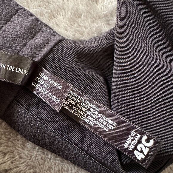 Torrid Curve Bra 42C Black Underwire Full Coverage - Picture 4 of 4